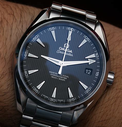 omega men's aqua terra watch|omega seamaster aqua terra pre owned.